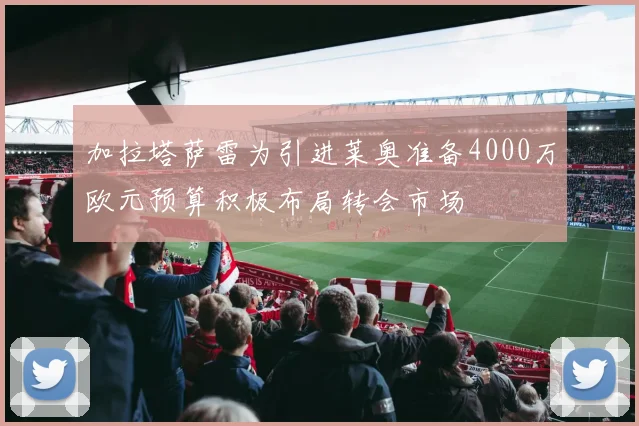 加拉塔萨雷为引进莱奥准备4000万欧元预算积极布局转会市场